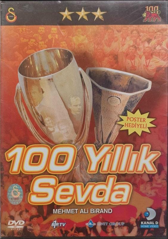100 yıllık sevda 100 Yıllık Sevda Dvd (Galatasaray Belgeseli)Poster Hediyeli - Görsel 1