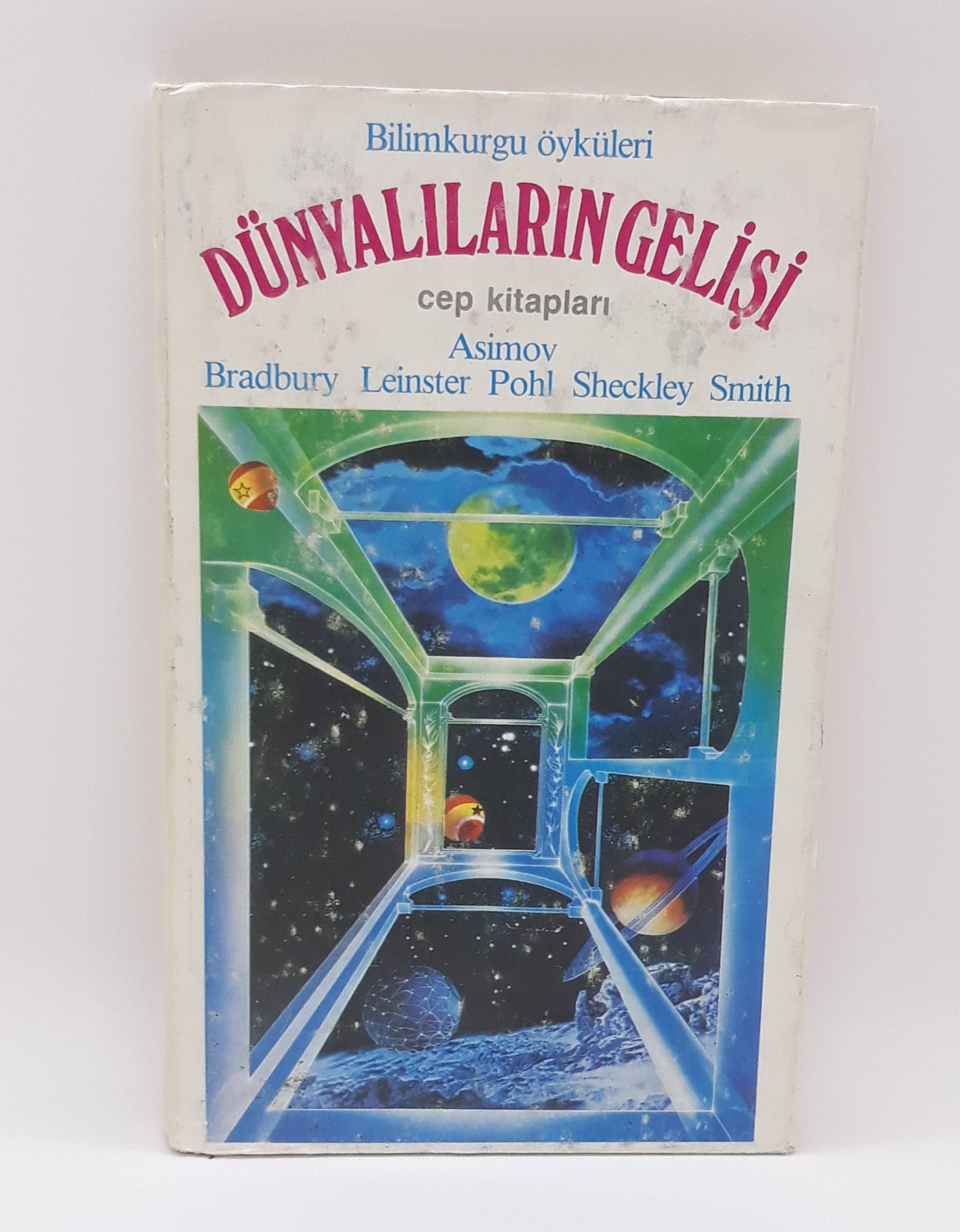 20200710_140051 Dünyalıların Gelişi Bilimkurgu Öyküleri-Asimov,Bradbury,Leinster,Pohl,Sheckl/1.Baskı - Görsel 1