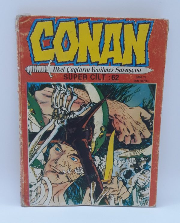 Conan İlkel Çağların Yenilmez Savaşçısı Süper Cilt:62-Miller,Clack