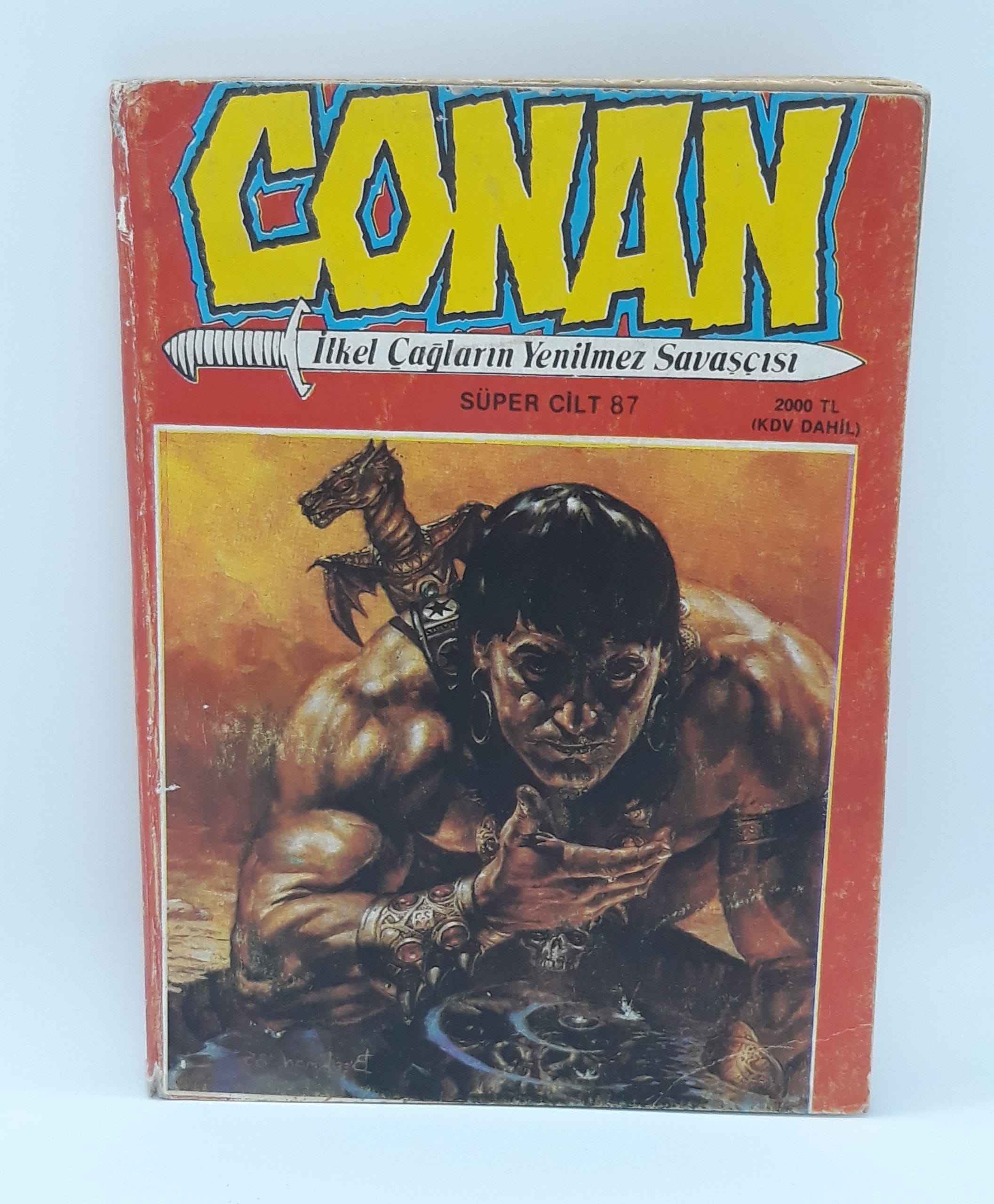 20200710_140243 Conan İlkel Çağların Yenilmez Savaşçısı Süper Cilt:87-Miller,Clack - Görsel 1