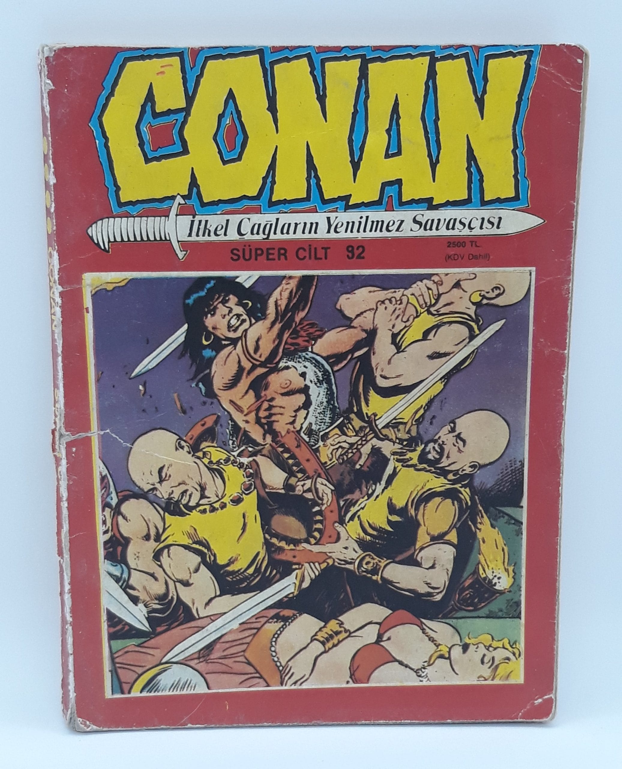 Conan İlkel Çağların Yenilmez Savaşçısı Süper Cilt:92-Miller,Clack