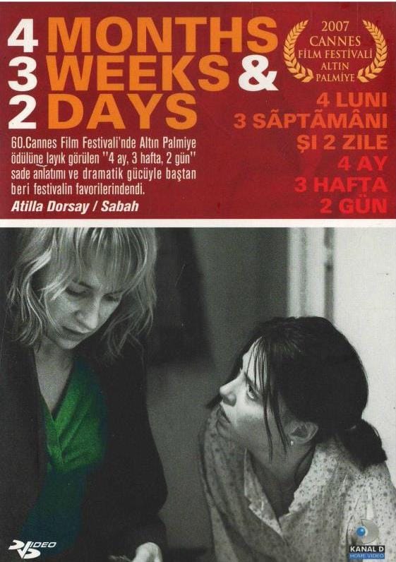 4 Ay 3 Hafta 2 Gün-4 Months 3 Weeks 2 Days Dvd