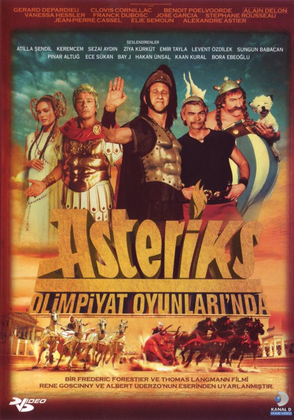 Asteriks Olimpiyat Oyunlarında-Asterix Aux Jeux Olympıques Dvd