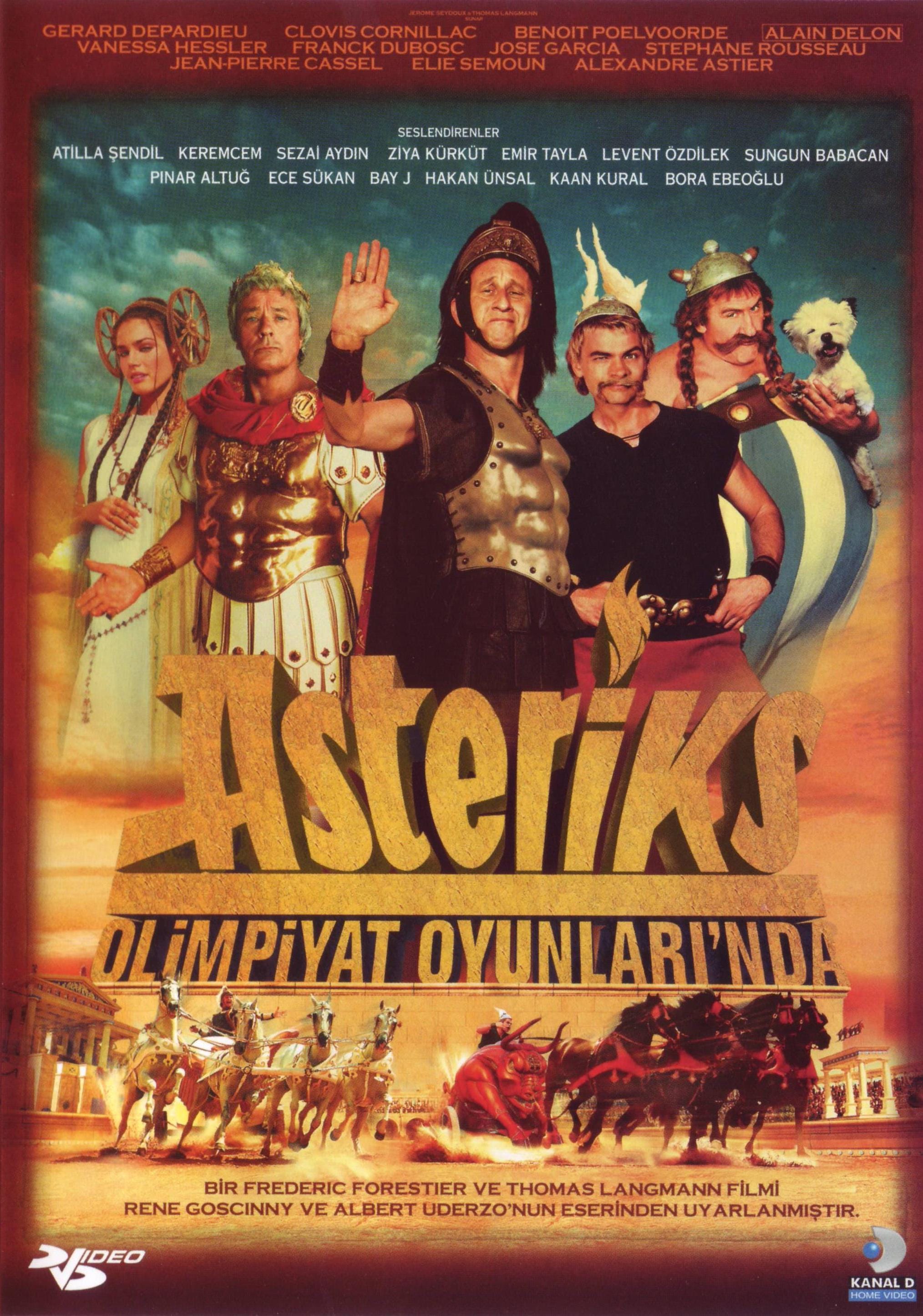 Asteriks Olimpiyat Oyunlarında Asteriks Olimpiyat Oyunlarında-Asterix Aux Jeux Olympıques Dvd - Görsel 1