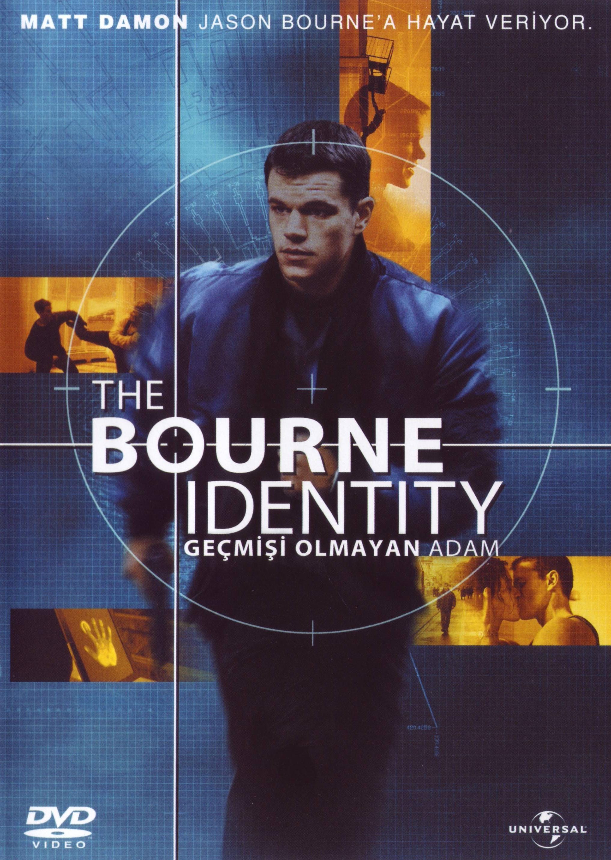 Geçmişi Olmayan Adam-The Bourne Identity Dvd