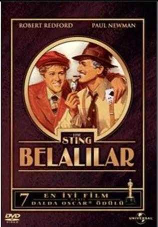 Üç Kağıtçılar 1 Belalılar (Üçkağıtçılar)-The Sting Dvd Özel Versiyon Dvd - Görsel 1