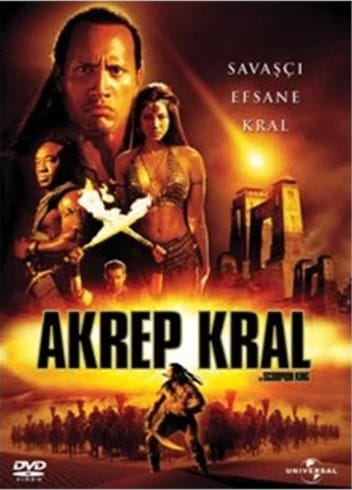 akrep kral Akrep Kral-The Rock The Scorpion King Dvd - Görsel 1