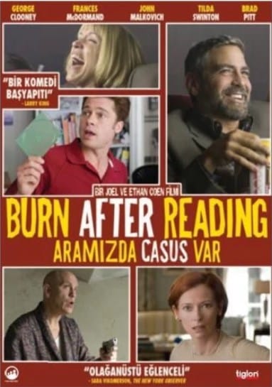 Aramızda Casus Var-Burn After Reading Dvd