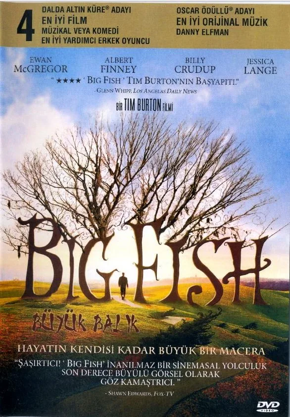 bigfish Büyük Balık-Big Fish Dvd - Görsel 1