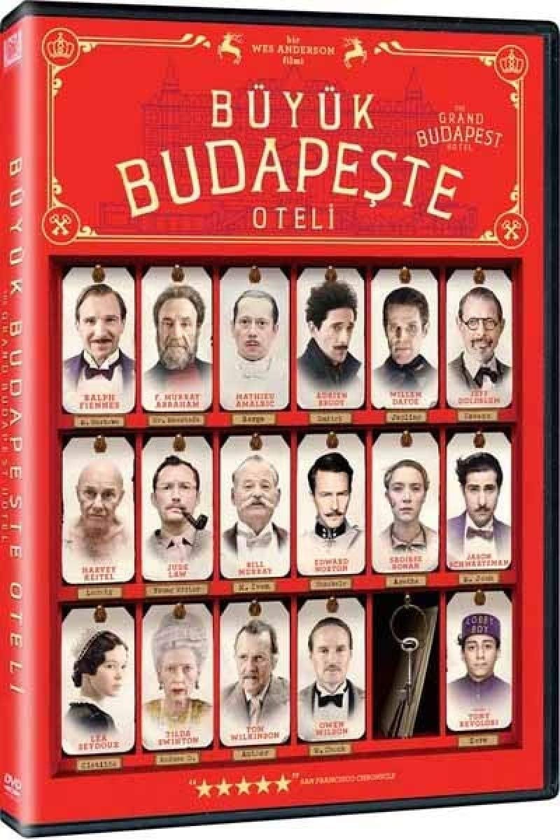 büyük budapeşte oteli Büyük Budapeşte Oteli-The Grand Budapest Hotel Dvd - Görsel 1