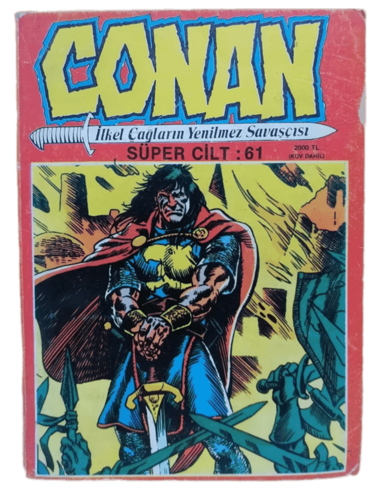 conan 61 Conan İlkel Çağların Yenilmez Savaşçısı Süper Cilt:61-Miller,Clack - Görsel 1