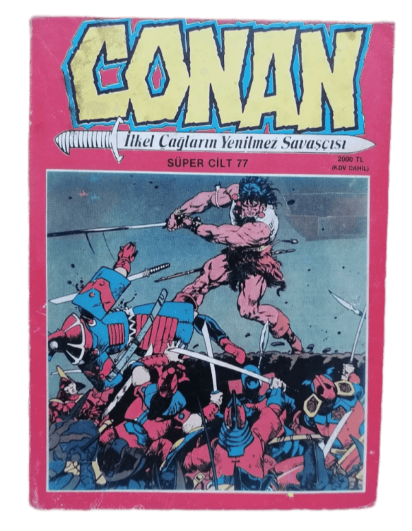 Conan İlkel Çağların Yenilmez Savaşçısı Süper Cilt:77-Miller,Clack