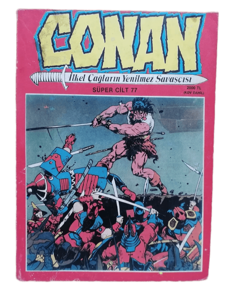conan 77 Conan İlkel Çağların Yenilmez Savaşçısı Süper Cilt:77-Miller,Clack - Görsel 1