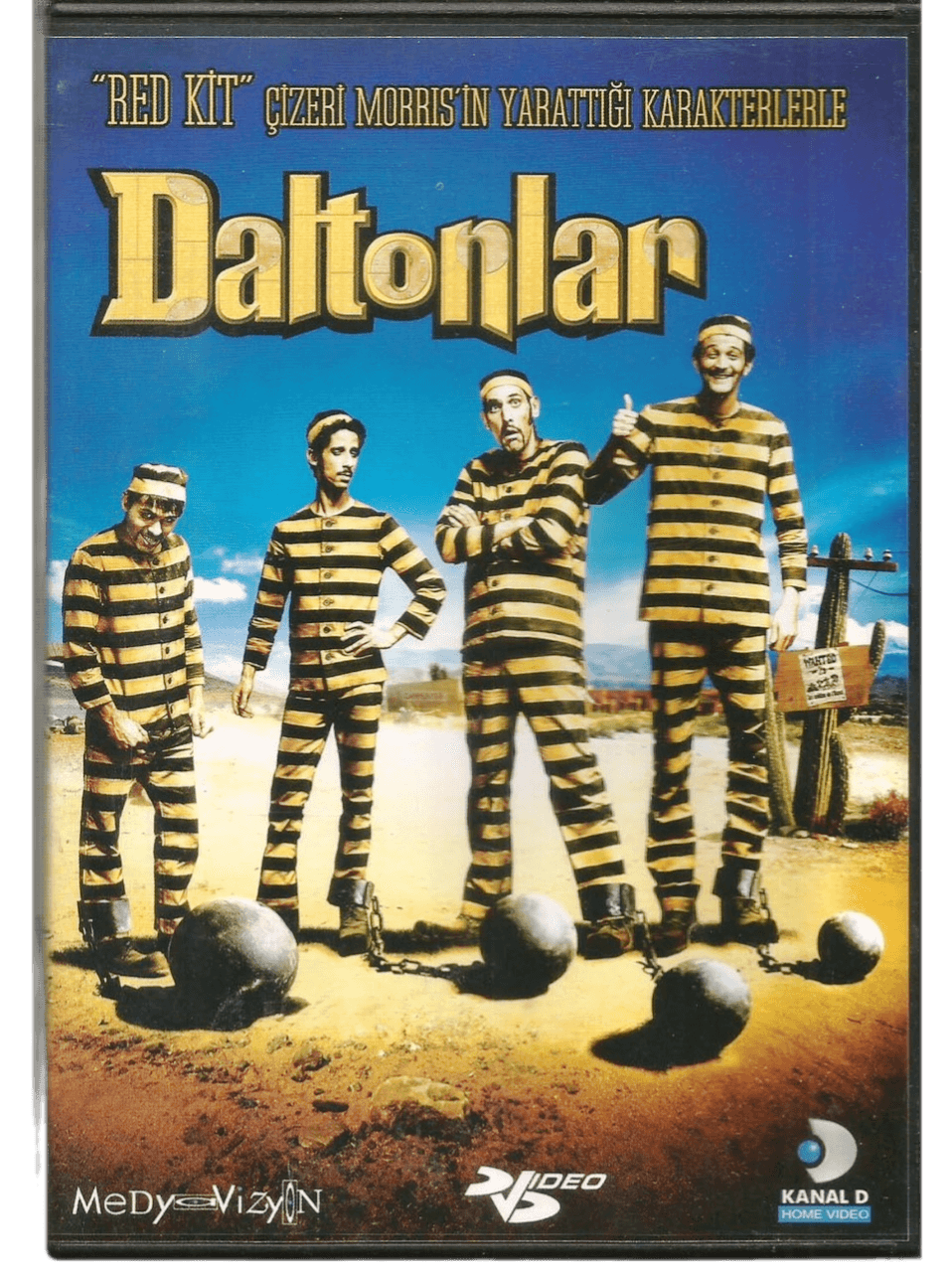 daltonlar Daltonlar-Les Dalton Dvd - Görsel 1