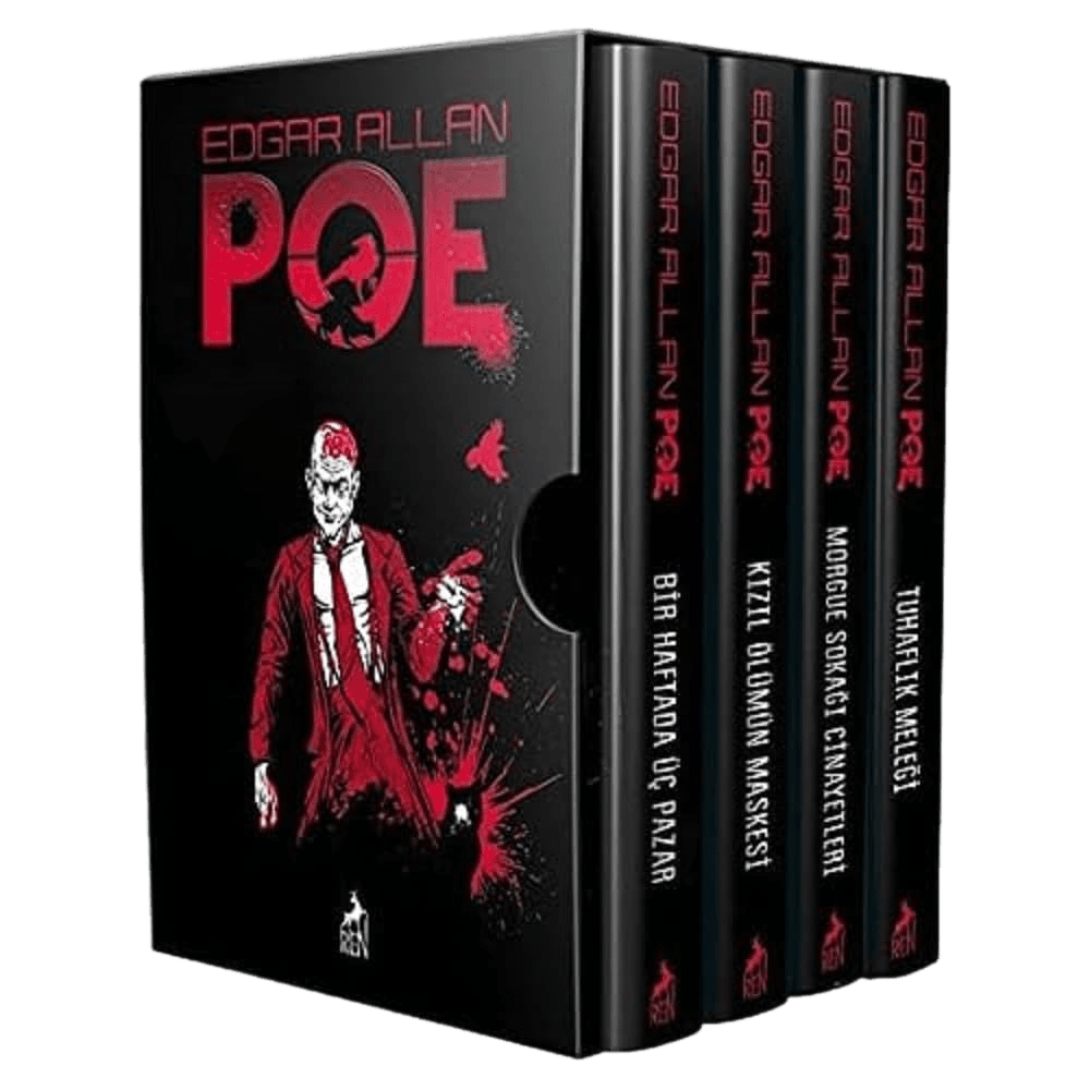 Edgar Allan Poe 4 Kitap Takım Set