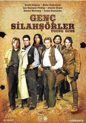 Genç Silahşörler-Young Guns Dvd