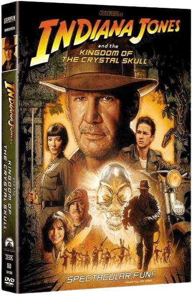 indiana jones Indiana Jones ve Kristal Kafatası Krallığı-Indiana Jones And The Kingdom Of The Crystal Skull Dvd - Görsel 1