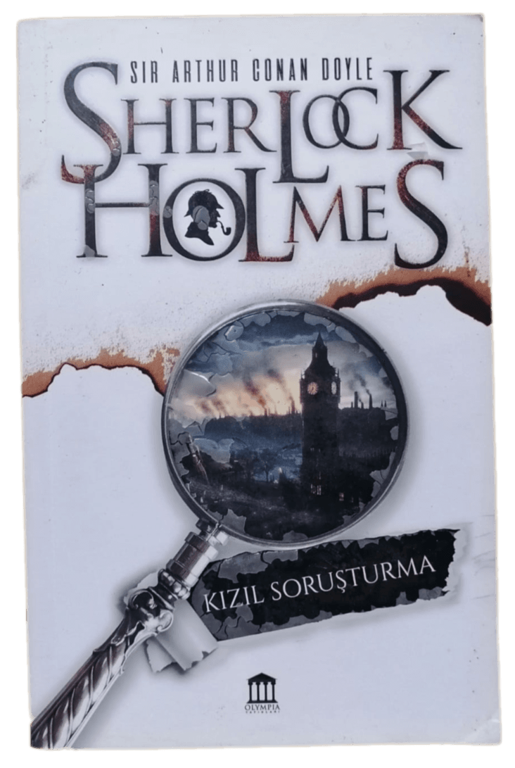 kızıl soruşturma Sherlock Holmes Kızıl Soruşturma-Sir Arthur Conan Doyle - Görsel 1