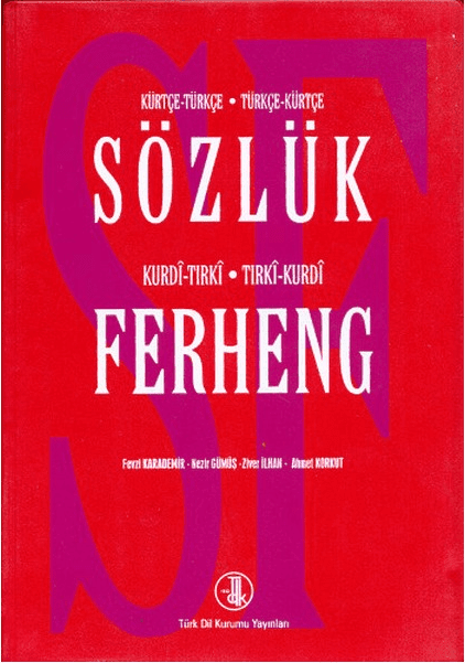 kürtçe sözlük Kürtçe Türkçe-Türkçe Kürtçe Sözlük(Kurdi Tırki-Tırki Kurdi Ferheng) - Görsel 1