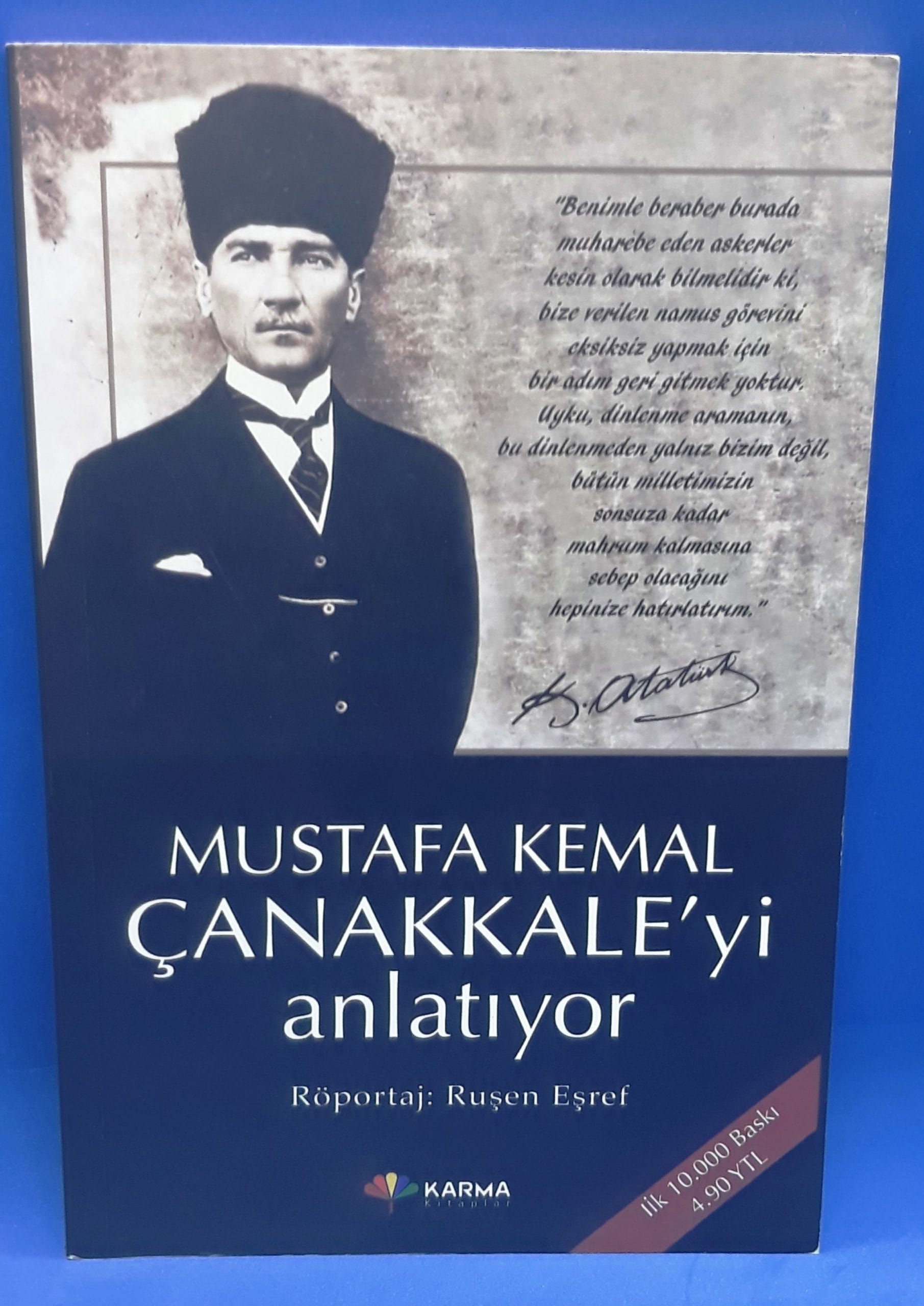 mustafa kemal çanakkale (2) Mustafa Kemal Çanakkale'yi Anlatıyor-Ruşen Eşref - Görsel 1