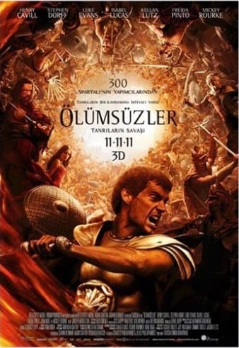 ölümsüzler Ölümsüzler Tanrıların Savaşı-Immortals Dvd - Görsel 1