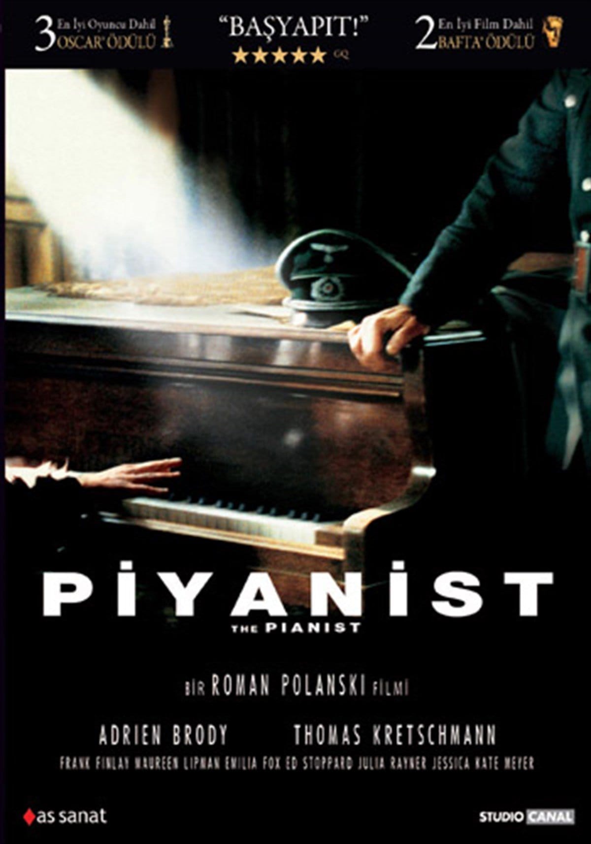 piyanist Piyanist-The Pianist Dvd - Görsel 1