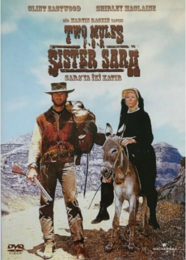 saraya ili katır Sara'ya İki Katır-Two Mules For Sister Sara Dvd - Görsel 1