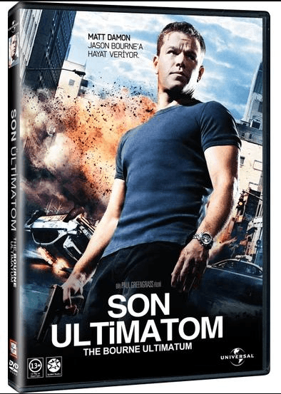 son ultimatom tek Son Ultimatom-The Bourne Ultimatum Dvd - Görsel 1