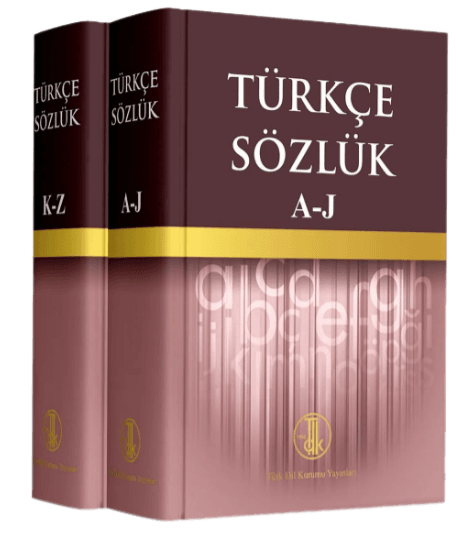 TDK Türkçe Sözlük - 2 Cilt Takım ( Türk Dil Kurumu)