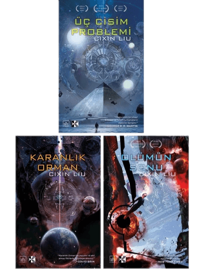 üç cisim problemi 2 Üç Cisim Problemi (3 Kitap Takım) -Üç Cisim Problemi-Karanlık Orman-Ölümün Sonu - Görsel 1