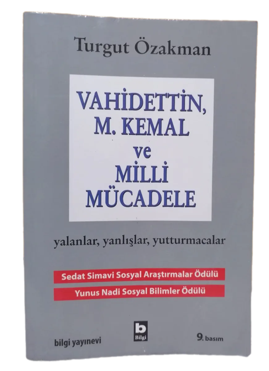 vahdettin Vahidettin M. Kemal Ve Milli Mücadele-Turgut Özakman - Görsel 1
