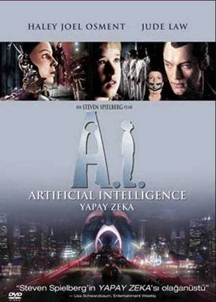 Yapay Zeka- A.I. Artificial Intelligence Dvd