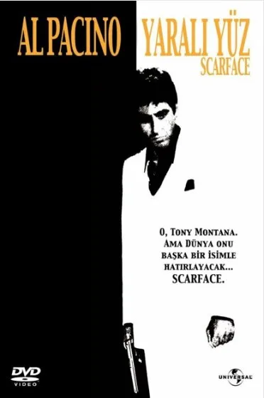yaralı yüz 3 Yaralı Yüz-Scareface Dvd - Görsel 1
