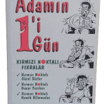 Adamın 1'i 1 Gün Kırmızı Noktalı Fıkralar-Sina Cimcoz / 1.Baskı