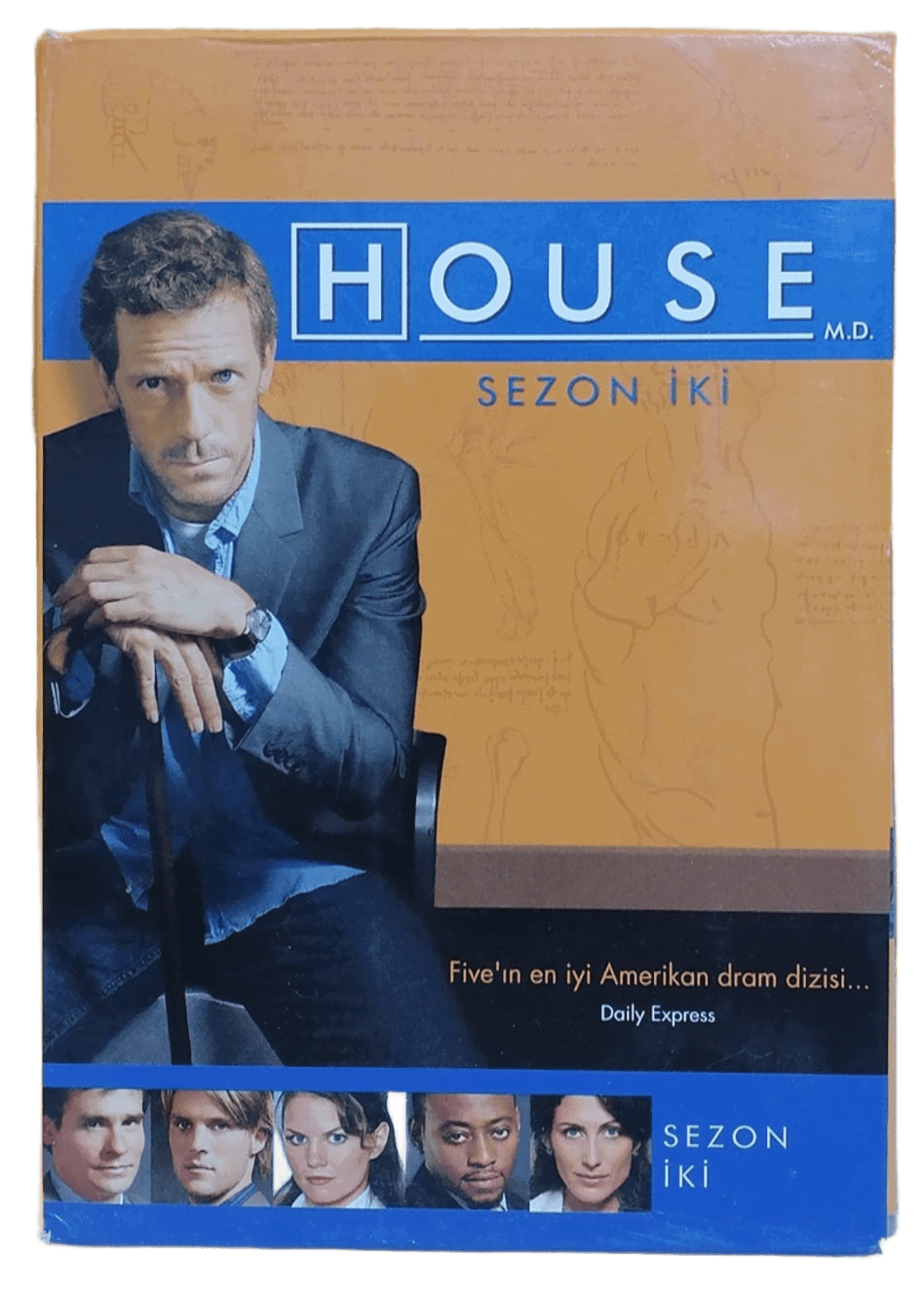 5418974b-a4ca-4b03-bbb1-cef43446bbfd House 2.Sezonun Tüm Bölümleri (6 Dvd) - Görsel 1