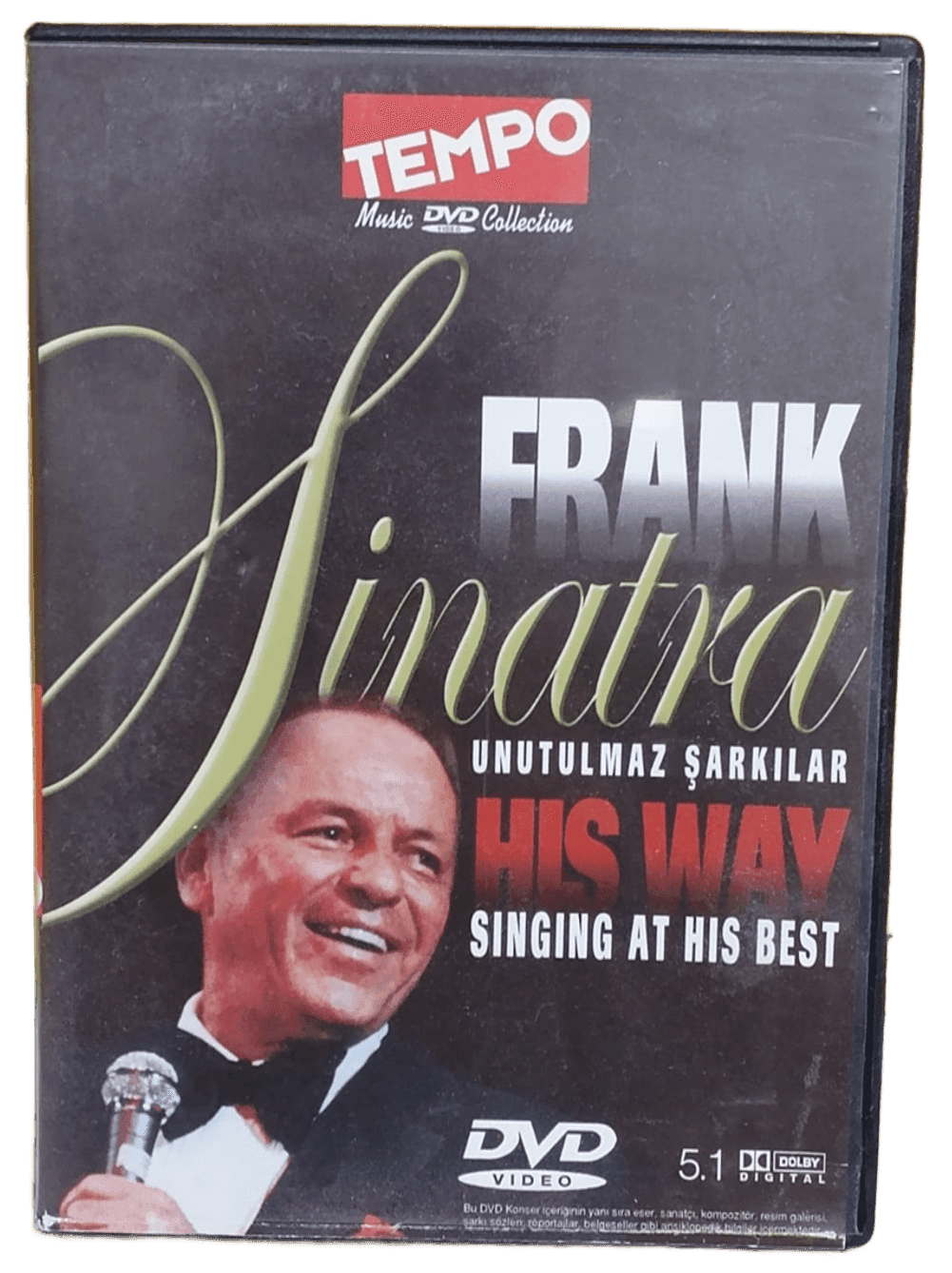 5527c43f-e775-48f2-8e4e-74c2a9c4a125 Frank Sinatra Unutulmaz Şarkılar Dvd - Görsel 1