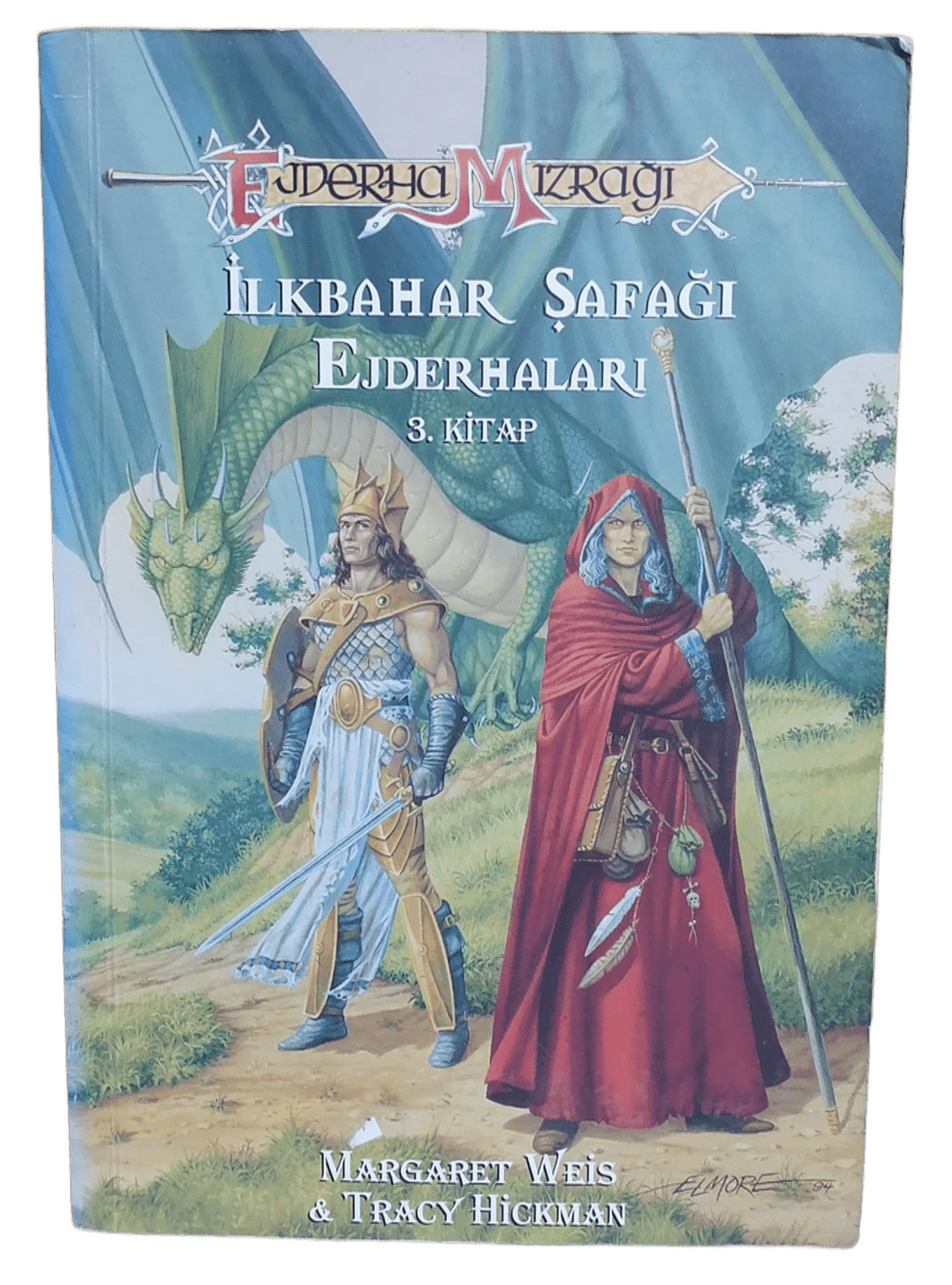 7050f2fe-ed04-4cff-8c05-84c563c32f8b Ejderha Mızrağı 3.Kitap İlkbahar Şafağı Ejderhaları-Margaret Weis,Tracy Hickman / 1.Baskı - Görsel 1