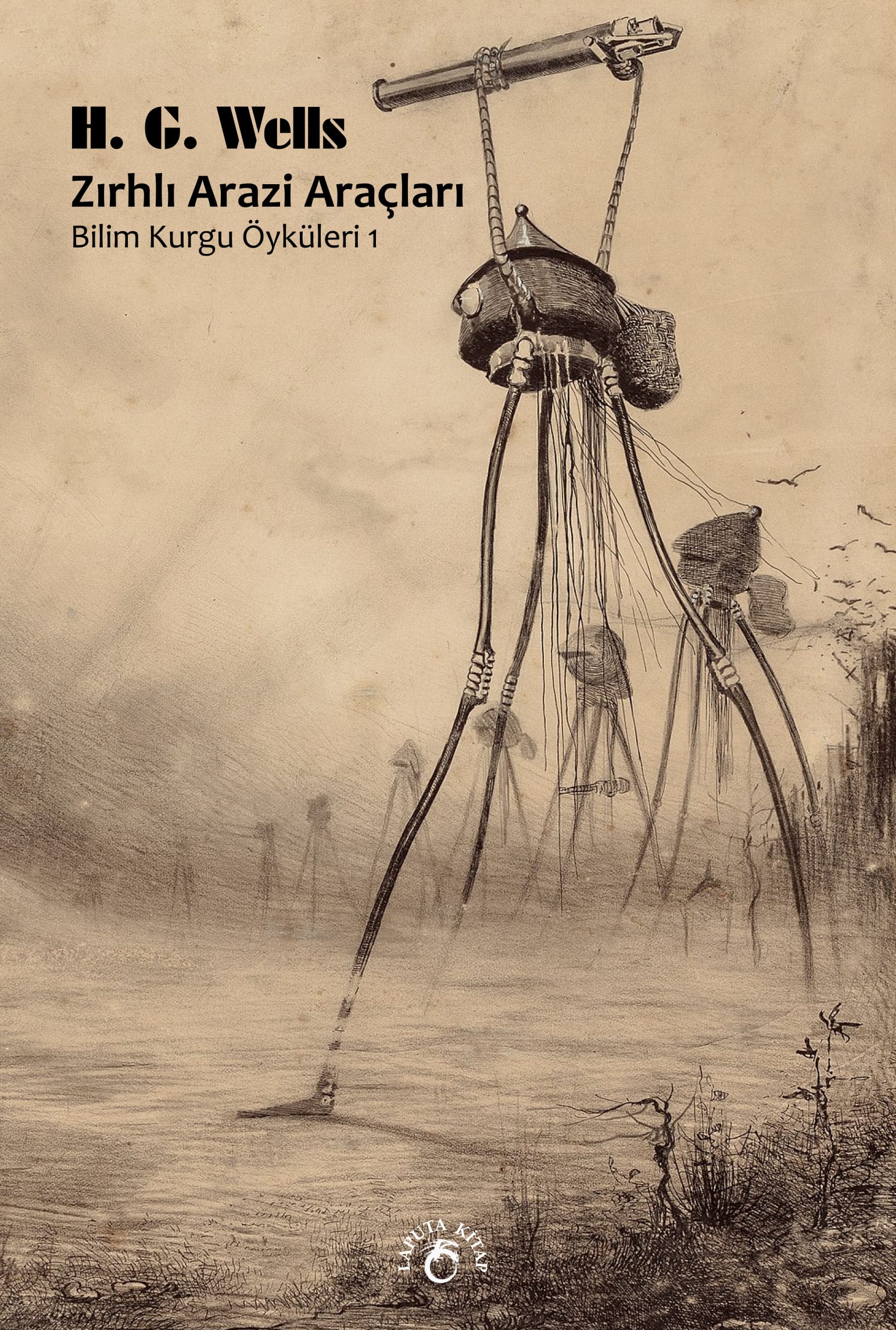 36_zirhli_arazi_araclari Zırhlı Arazi Araçları Bilim Kurgu Öyküleri 1-H. G. Wells /1.Baskı - Görsel 1