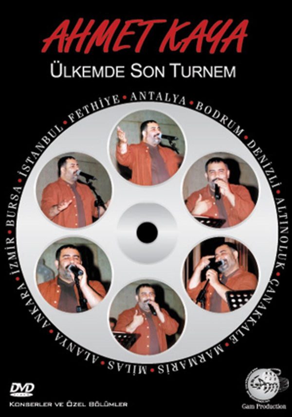 Ülkemde Son Turnem-Ahmet Kaya Dvd