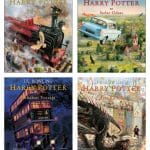 Harry Potter Resimli Özel Baskı (Felsefe Taşı-Sırlar Odası-Azkaban Tutsağı-Ateş Kadehi 4 Kitap)