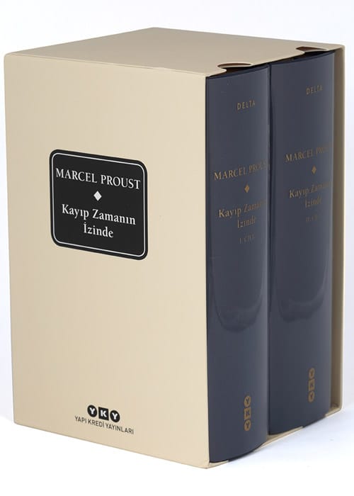 kayipzamaninizinde Kayıp Zamanın İzinde (Özel Kutulu, 2 Cilt Takım,Delta Serisi)-Marcel Proust - Görsel 1