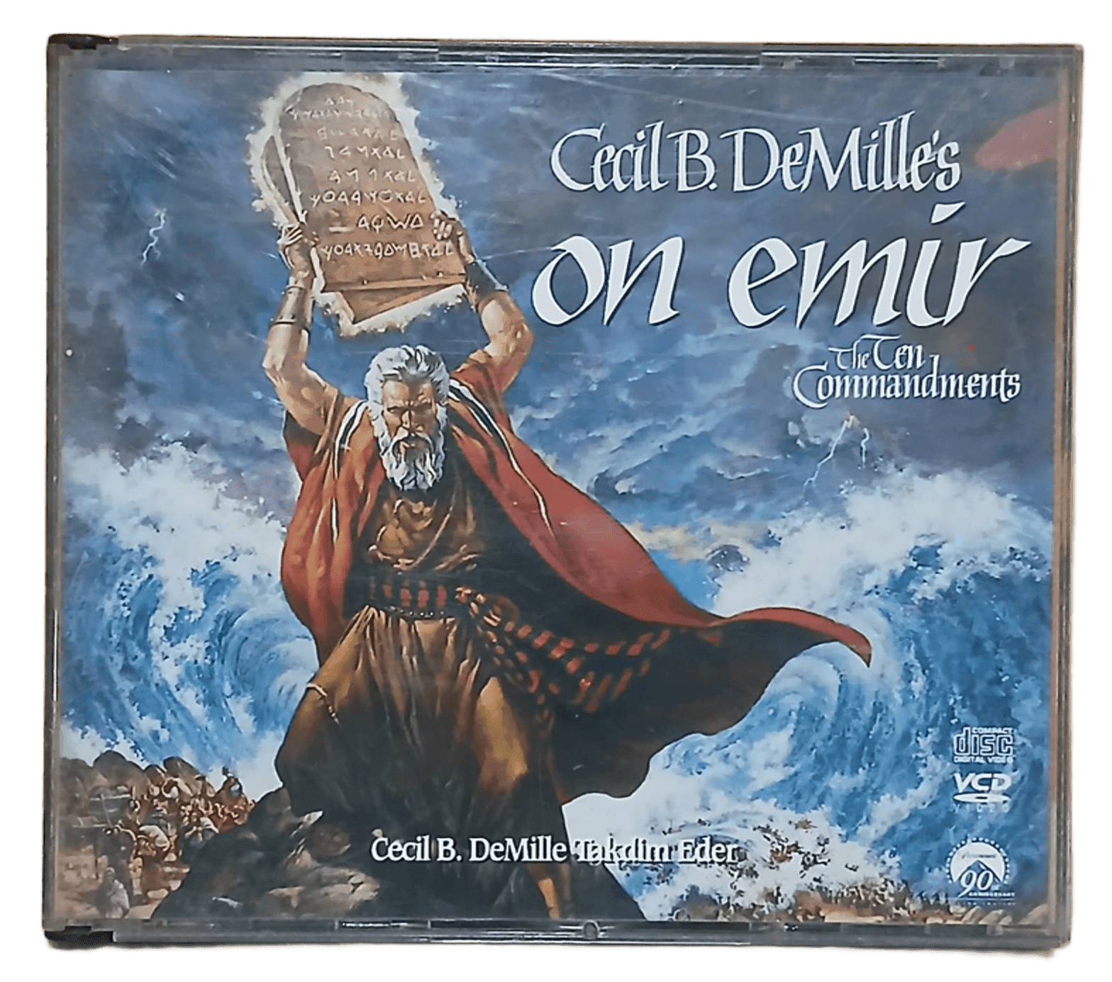 on em On Emir -The Ten Commandments- 3 Disk Vcd Film - Görsel 1