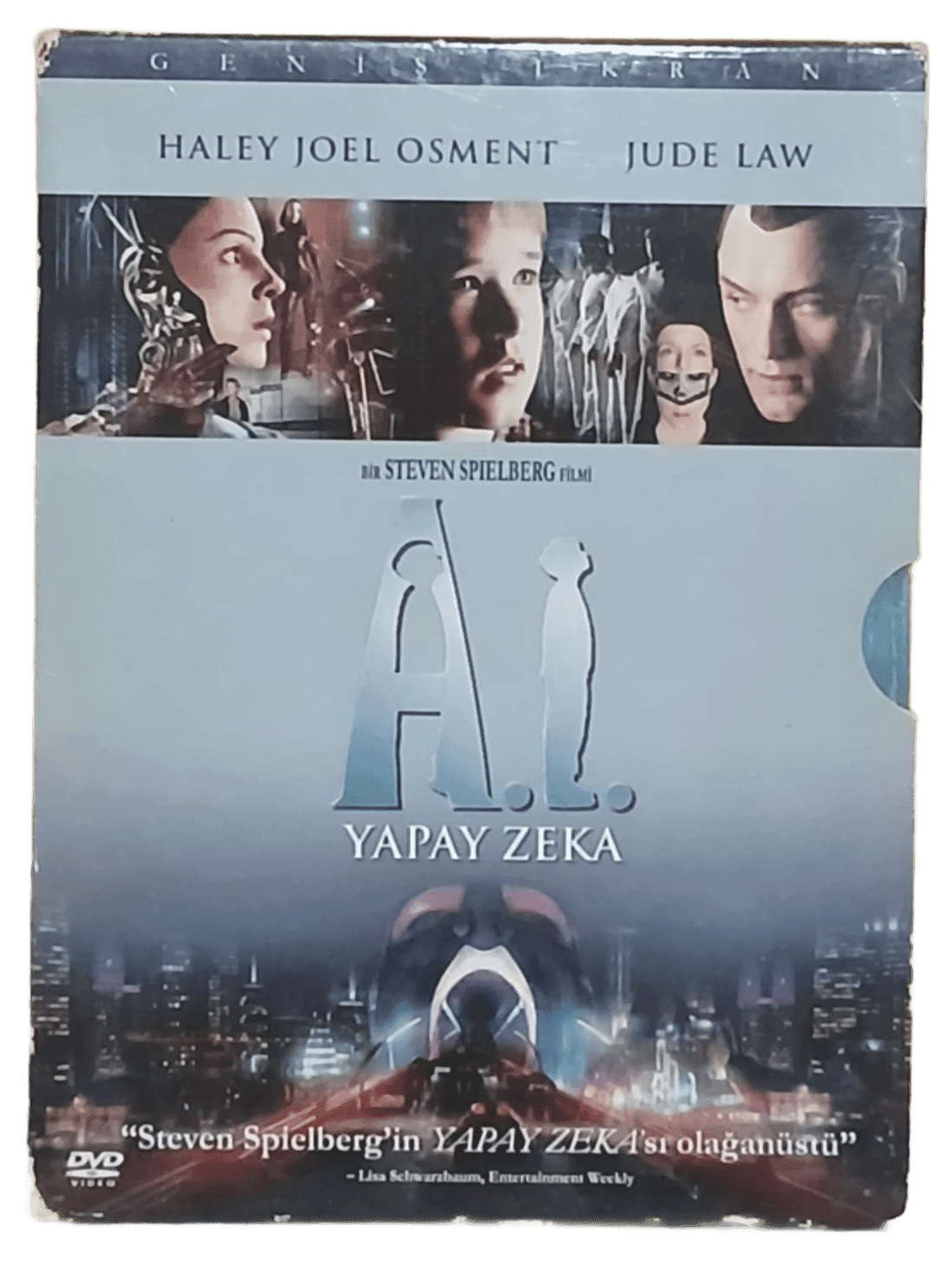yapay Yapay Zeka- A.I. Artificial Intelligence 2 Disk Koleksiyoner Versiyon - Görsel 1