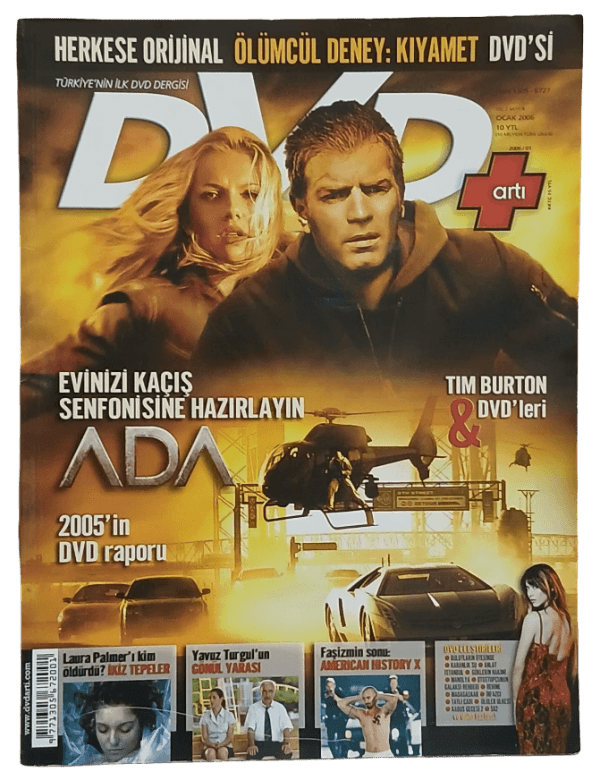 Dvd Artı Sinema Dergisi-Sayı 9, Ocak 2006 Ada Filmi Kapaklı