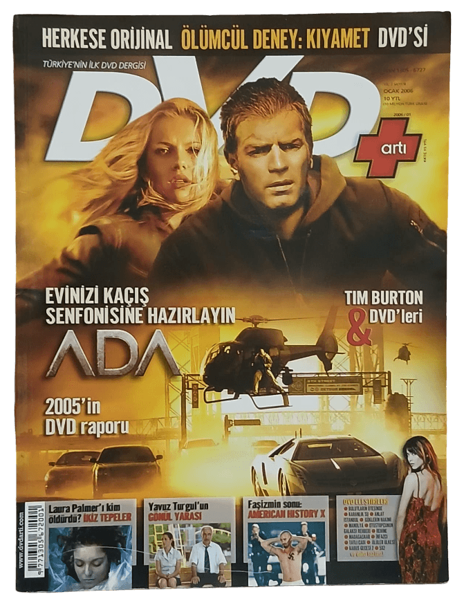 ada Dvd Artı Sinema Dergisi-Sayı 9, Ocak 2006 Ada Filmi Kapaklı - Görsel 1