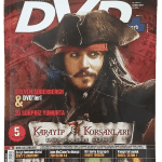 Dvd Artı Sinema Dergisi-Sayı 3 ,Kasım 2007 Karayip Korsanları Dünyanın Sonu Johnny Depp Kapaklı