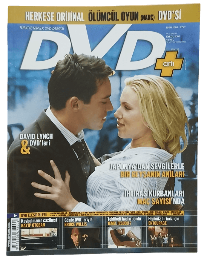 maç sayısı Dvd Artı Sinema Dergisi-Sayı 17, Eylül 2006 Maç Sayısı Kapaklı - Görsel 1