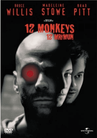 12 maymun 12 Maymun-12 Monkeys Dvd - Görsel 1