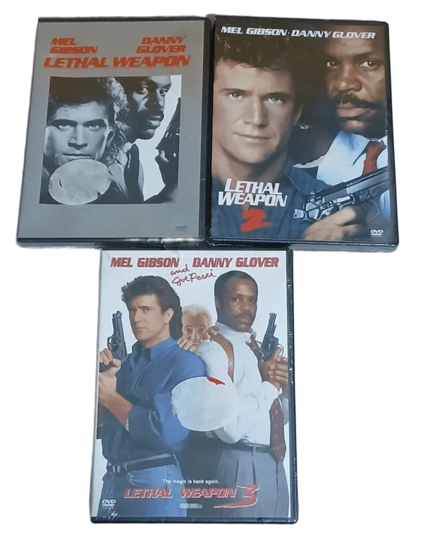 Cehennem Silahı 1-2-3 Dvd Set-Lethal Weapon Dvd