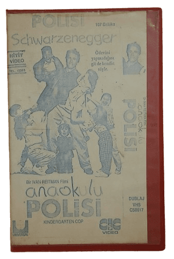 ana1 Anaokulu Polisi-Kindergarten Cop Betamax Kaset - Görsel 1